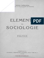 Traian Braileanu - Elemente de Sociologie Politica