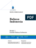Modul 1 Kaidah Bahasa Indonesia