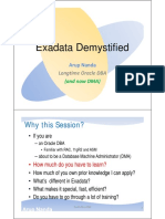 Exadata Demystified: Why This Session?