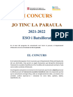Bases Del Concurs Jo Tinc La Paraula 21-22