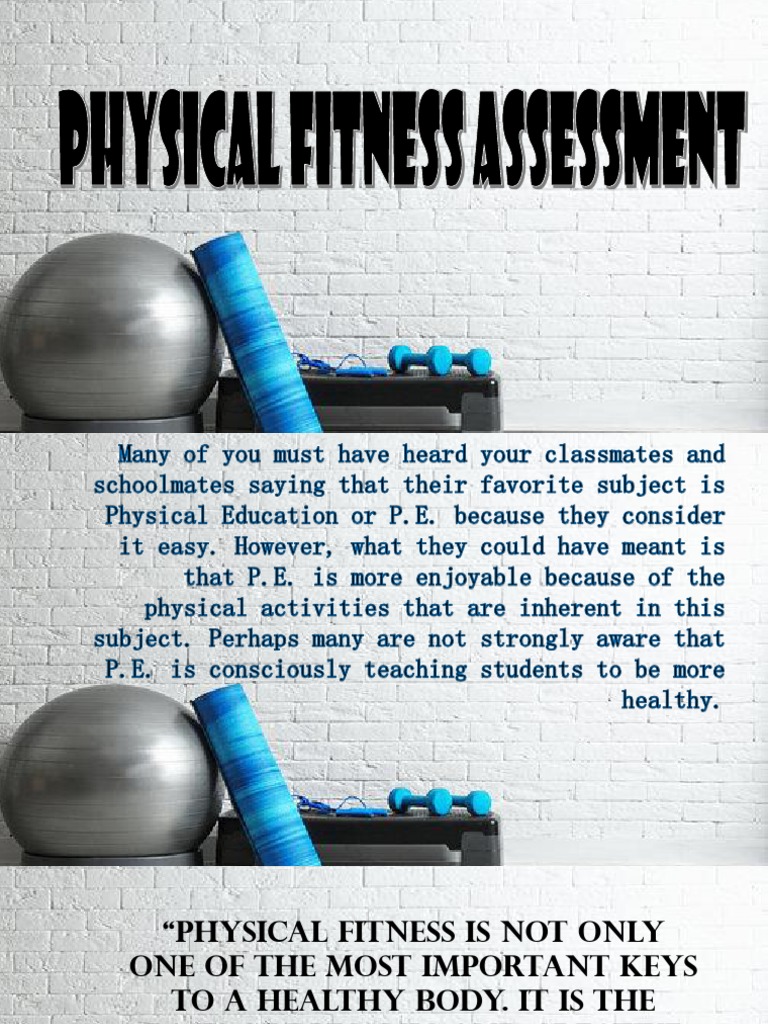 11 Physical Fitness Assessment 1 | PDF | Body Mass Index | Physical Fitness