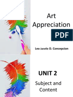 Art Appreciation: Lea D. Concepcion