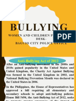 Bullying: Women and Children Protection Desk-Baguio City Police Office