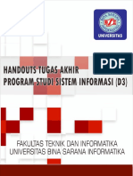 Handouts Tugas Akhir P1-2021 Sisitem Informasi