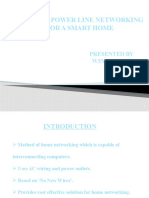 Electric Power Line Networking