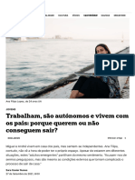 Trabalham, são autónomos e vivem com os pais_ porque querem ou não conseguem sair_ _ Jovens _ PÚBLICO