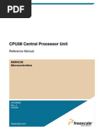 CPU08 Central Processor Unit: Reference Manual