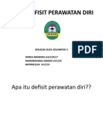 Askep Defisit Perawatan Diri