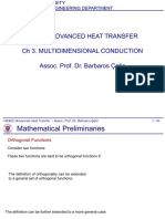 Me 630: Advanced Heat Transfer CH 3. Multidimensional Conduction Assoc. Prof. Dr. Barbaros Çetin