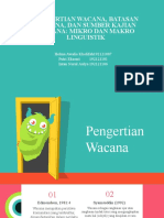 Kel 10 - Pengertian Wacana Dan Batasan Wacana