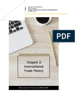 Chapter 2 - International Trade Theory - Labor Productivity and Comparative Advantage