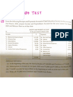 From The Following Receipts and Payments Account of Patel: Education Society 31st March