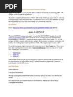 mini-REFPROP: Reference Fluid Thermodynamic and Transport Properties-REFPROP