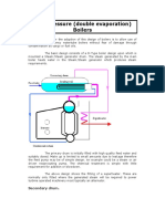 Dual Pressure (Double Evaporation) Boilers: Secondary Drum