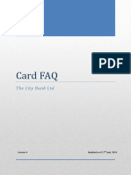 Card FAQ: The City Bank LTD