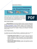 Patient Positioning: Complete Guide For Midwives