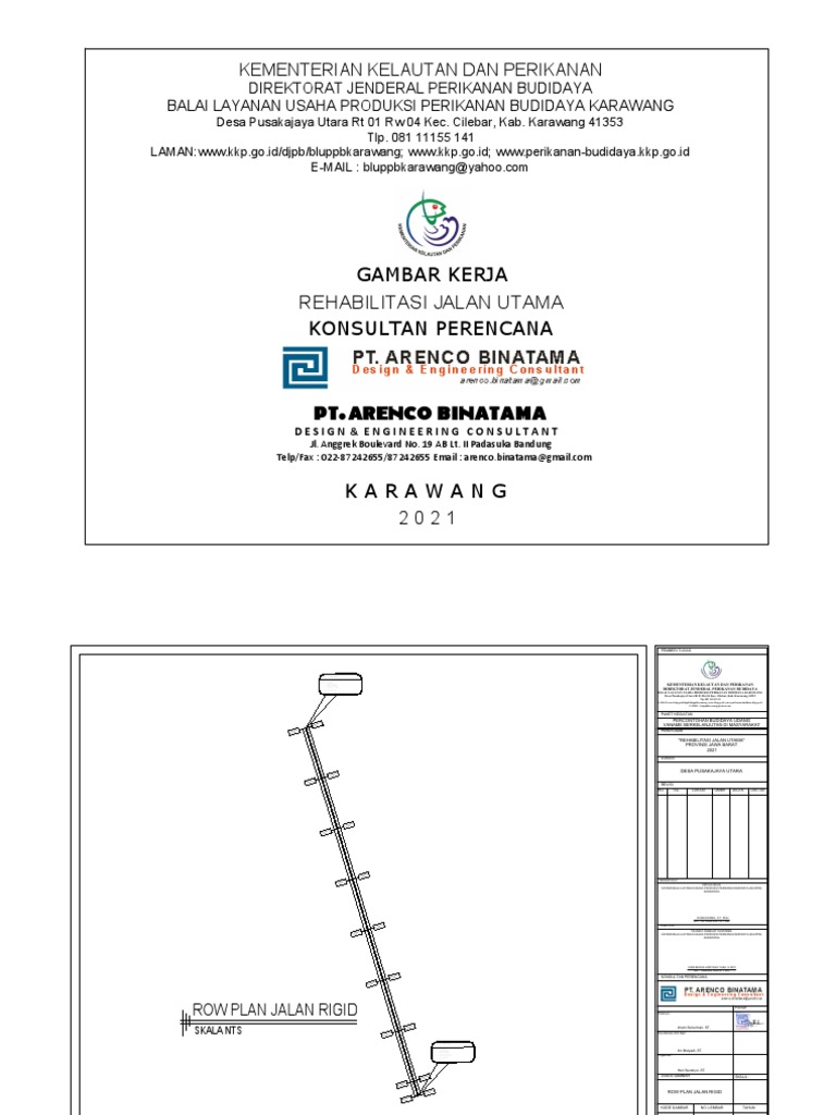 Gambar Rehabilitasi Jalan Utama | PDF