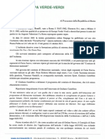 Lettera Esposto Al Procuratore Della Repubblica Di Roma 1