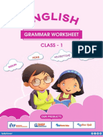 English Grammar Workhseet-1