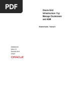 Oracle Grid Infrastructure 11g: Manage Clusterware and ASM: Student Guide - Volume II