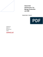 Oracle Grid Infrastructure 11g: Manage Clusterware and ASM Student Guide - Volume II