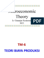Microeconomics TM67 Cost Production