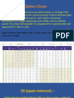 Option Chain Learning