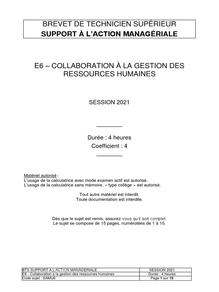 Collaboration RH dans l'industrie de l'ameublement | PDF | Gestion des ...