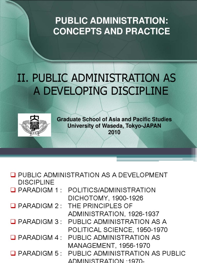 Evolution of Public Administration | PDF | Bureaucracy | Public ...