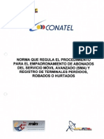 Norma Registro Moviles