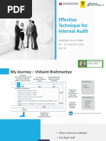 Internal Audit Worksheet Template | PDF | Audit | Internal Audit