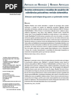 Eventos Estressores e Recaídas de Usuários de Substâncias Psicoativas