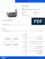 Cylindrical Roller Bearings, Four-Row: Design