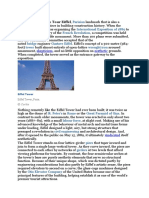 Parisian International Exposition of 1889 French Revolution: Eiffel Tower, French Tour Eiffel