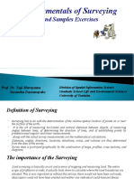 Fundamentals of Surveying