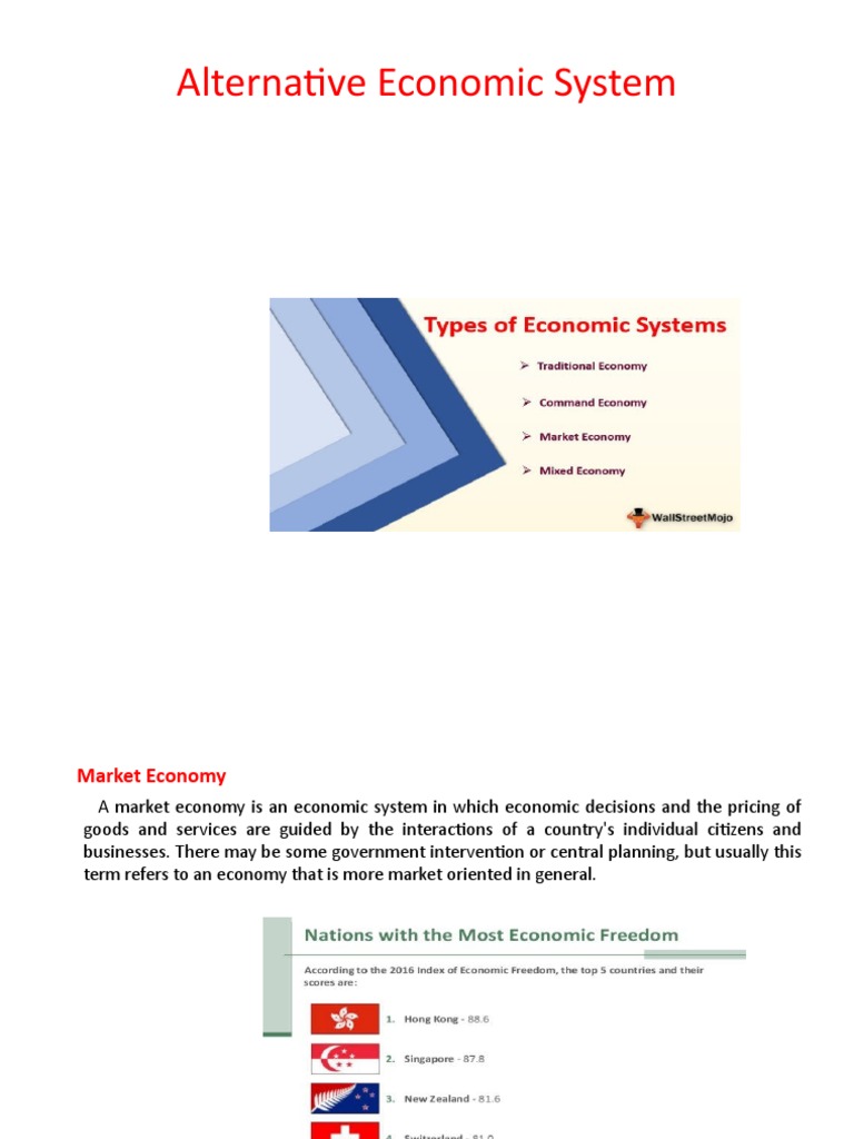 Economic System PDF Market (Economics) Prices