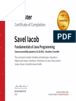 #14482 Bazele Limbajului de Programare Java en