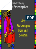 Wise King Solomon Tagalog PDA