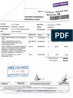 Hosneara Begum - Herceptin 600mg Invoices