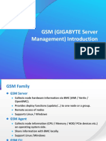 GIGABYTE GSM Software Introduction