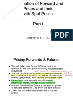 Determine Forward and Futures Prices
