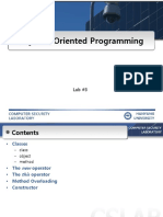 Object - Oriented Programming