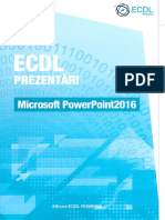 Ecdl Prezentari Microsoft Powerpoint 2016