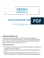 Energy & Hydraulic Grade Lines