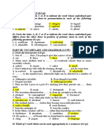 P ART Ii. Phonetics (0.5 PT)