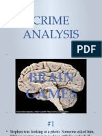 Crime Analysis