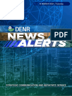DENR News Alerts 16 March 16 2021 Tuesday