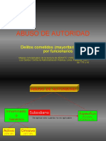 Abuso de Autoridad