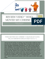 Review Vidio (Who Moved My Cheese) Nanda Agustina