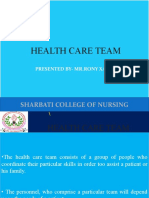 Health Care Team: Sharbati College of Nursing